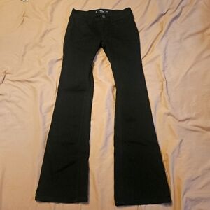 Hollister‎ Low Rise Boot Soft Stretch Jeans Women's Size 2R 26R Black NWOT